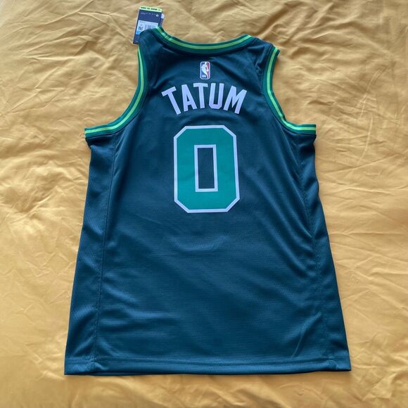 RARE Nike Swingman Jersey Earned Edition Jayson Tatum Boston Celtics Jason City - Picture 6 of 7